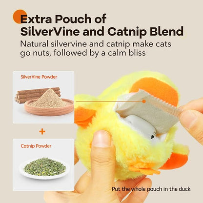 Flapping Duck Cat Toy